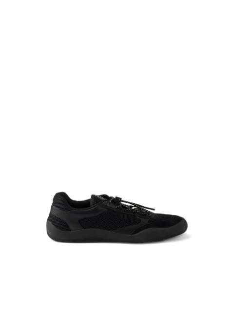 Prada Speedrock mesh panelled sneakers