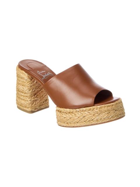 Christian Louboutin Christian Louboutin Calakala 85 Leather Mule