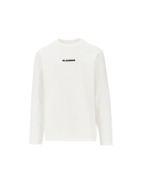 Jil Sander LOGO PRINT COTTON T-SHIRT