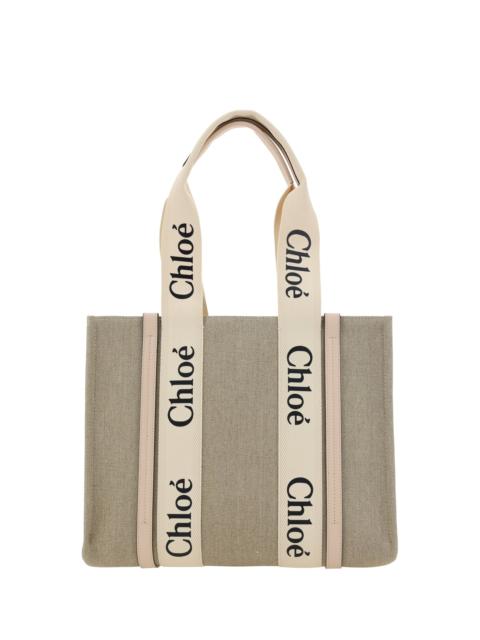 Chloé Chloé Women Woody Canvas Shoulder Bag