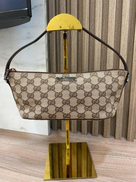 Authentic Gucci GG Monogram Pochette Shoulder Bag