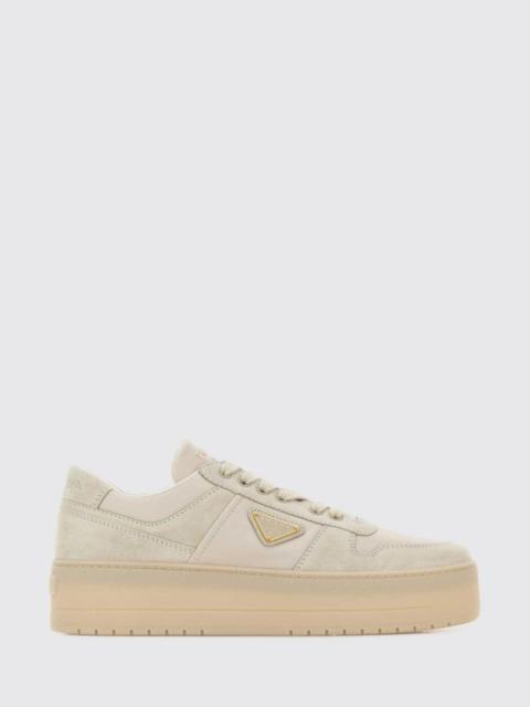 Prada Prada Women Downtown Suede Sneakers Prada