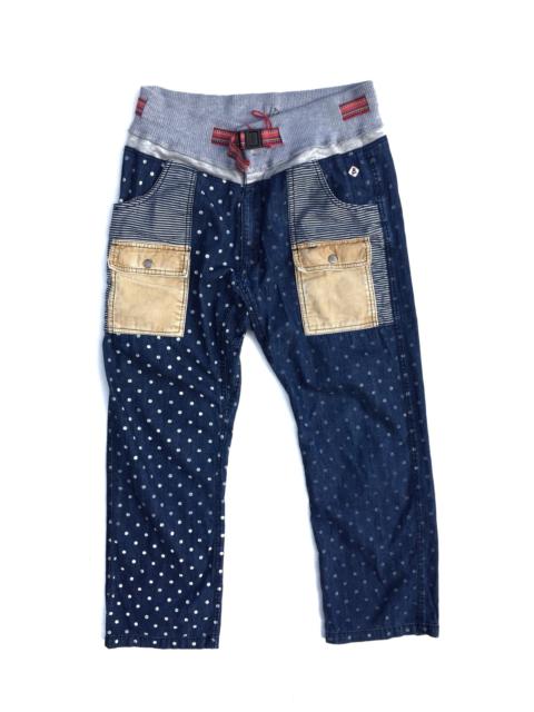 Other Designers Indigo - Japanese Brand Go Slow Caravan Indigo Kapital Style Pants