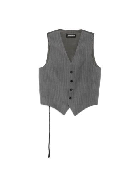 Ann Demeulemeester Ann Demeulemeester Grey Jackets - Waistcoats & Gilets Men