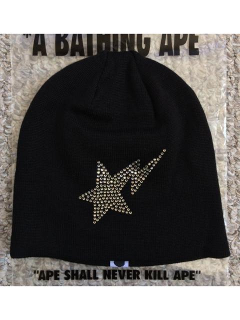 A BATHING APE® F/W 2006 Bapesta Swarovski Beanie