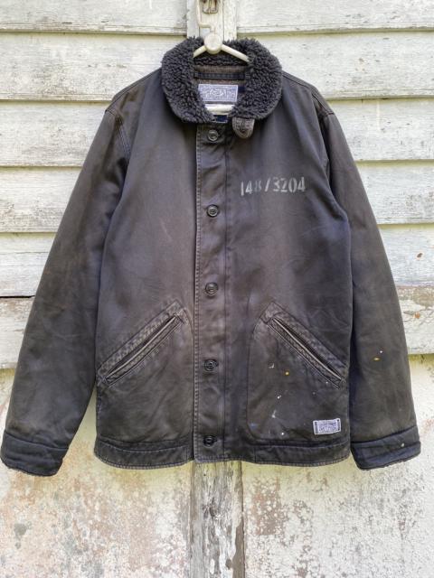 UNDERCOVER Neighborhood Paint Blanket Lining Deck Jacket Urban Garment