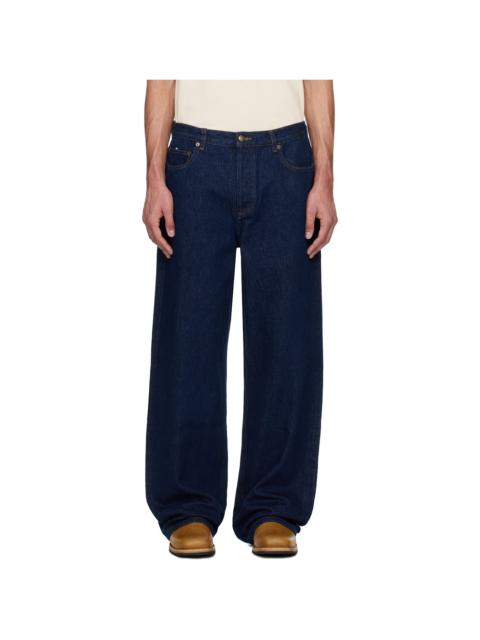 A.P.C. A. P.C. Navy Aaron Jeans