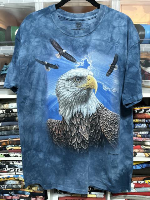 Other Designers The Mountain Big Eagle Nature Tie Dye Graphic Tee Large