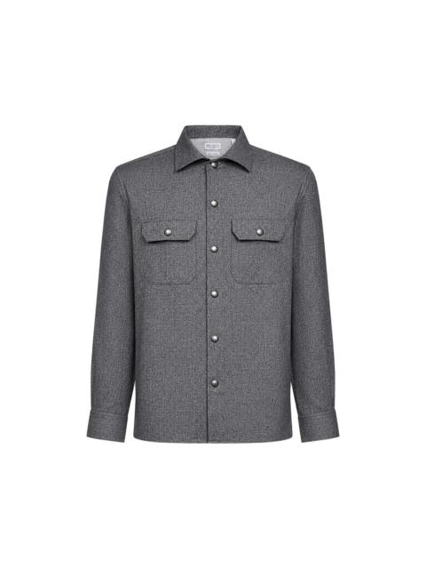 Brunello Cucinelli Brunello Cucinelli Grey Shirts Men