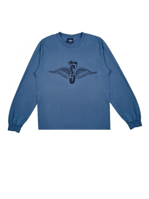 トップス Stussy Skull Wings LS Tee Pigment Dyed M Stussy Skull Wings Pigment Dyed LS T-Shirt Black – LESS 17
