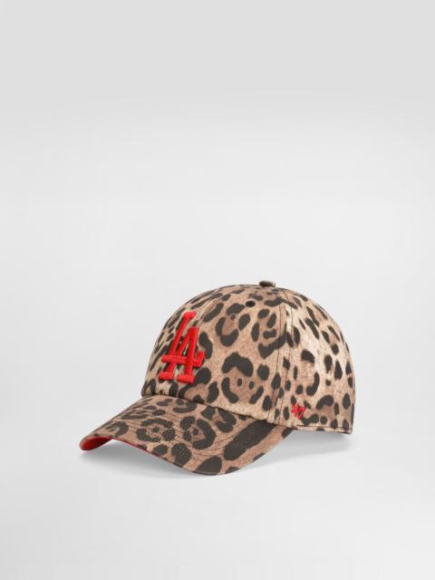 Dolce & Gabbana Dolce&Gabbana X ’47 Los Angeles Dodgers Leo-Print Baseball Cap