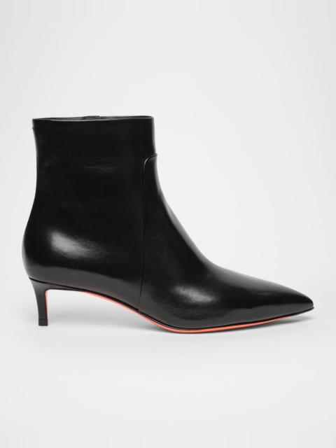 Santoni 45mm Leather Ankle Boots