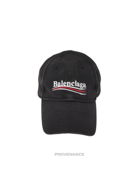 BALENCIAGA Balenciaga Political Campaign Cap Hat - Washed Black
