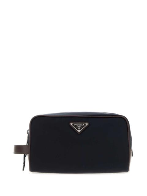Prada Prada Men Navy Blue Re-Nylon Prada Speedrock Beauty Case