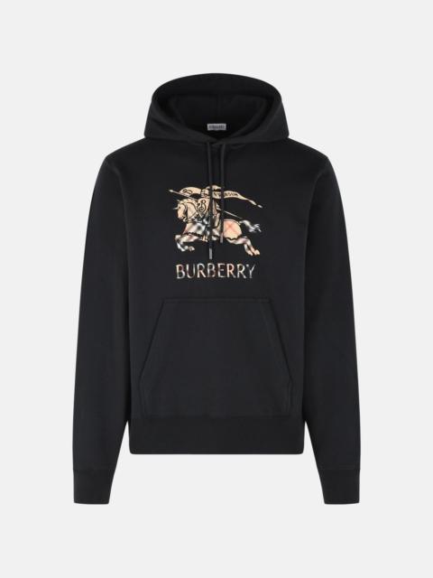 Burberry 'SIMON' BLACK COTTON SWEATSHIRT