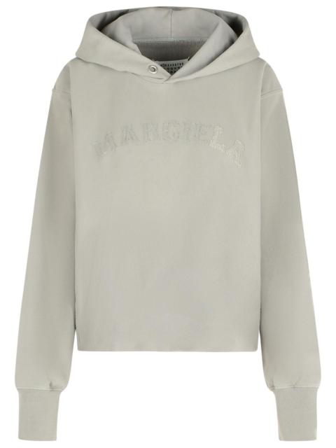 Maison Margiela Maison Margiela Beige Cotton Hoodie Women