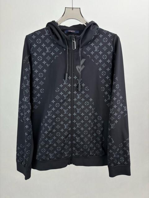 Louis Vuitton LOUIS VUITTON LV Monogram Pattern Heat-Sensitive Zipper Jacket