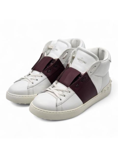 Valentino Open High Top Sneakers White EU 40 US 9.5W 7M - NWB $770