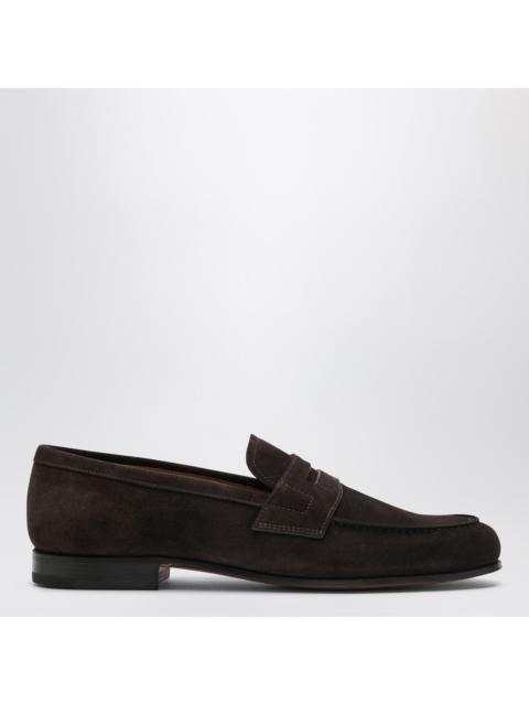 Church's Church's Brown Heswall Suede Leather Loafers Men