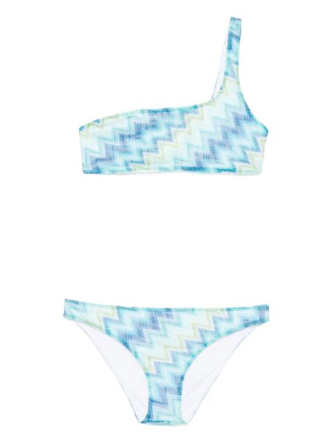 Missoni one-shoulder bikini set