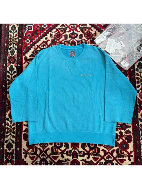 visvim visvim 2024 Autumn/Winter ICT JUMBO SB SWEAT 3/4 Sleeve Sweatshirt Blue