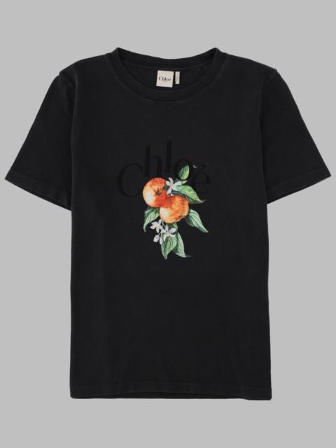 Chloé Chloé Women T-Shirt Con Logo In Jersey Di Cotone