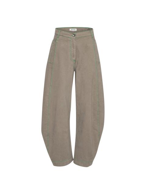 HENRIK VIBSKOV POST DENIM PANTS - WALNUT