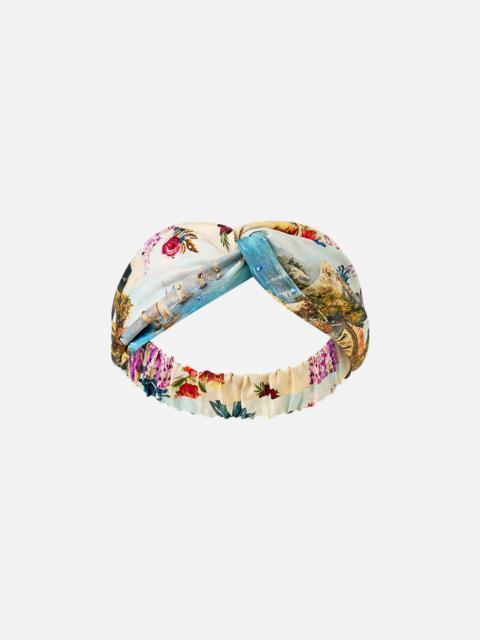 CAMILLA WOVEN TWIST HEADBAND