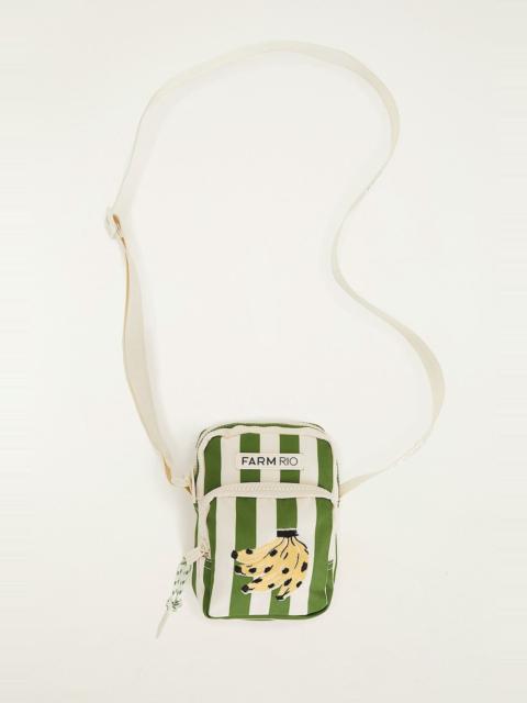 FARM RIO Green Tropical Banana Crossbody Bag