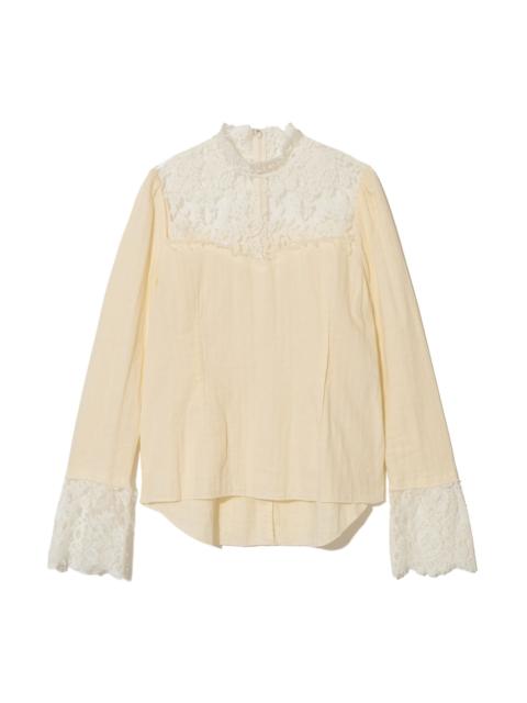 UNDERCOVER Lace Ivory Blouse