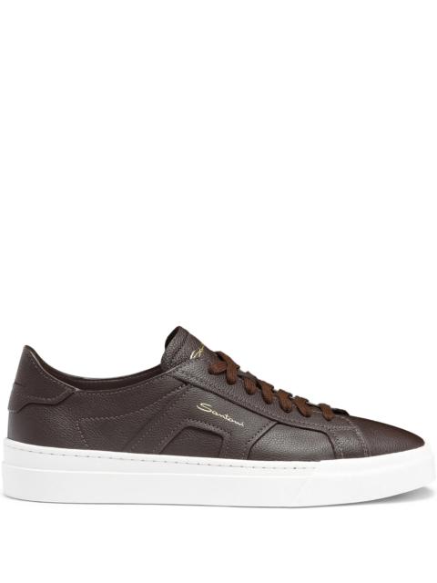 Santoni Santoni Double Buckle Sneakers