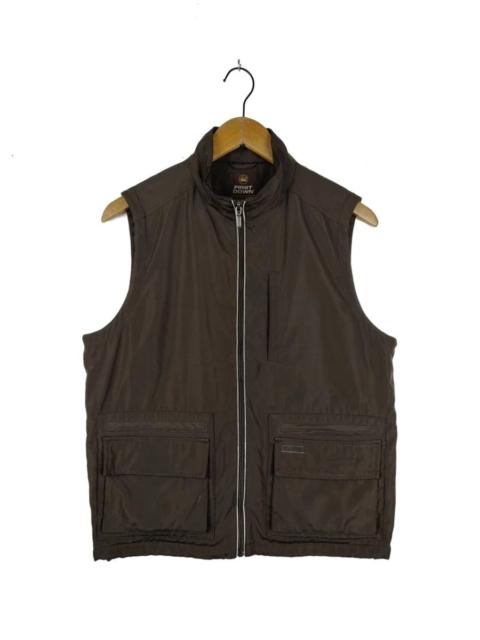 Other Designers Japanese Brand - Vintage First Down Casual Outerwear Vest Jacket Tops