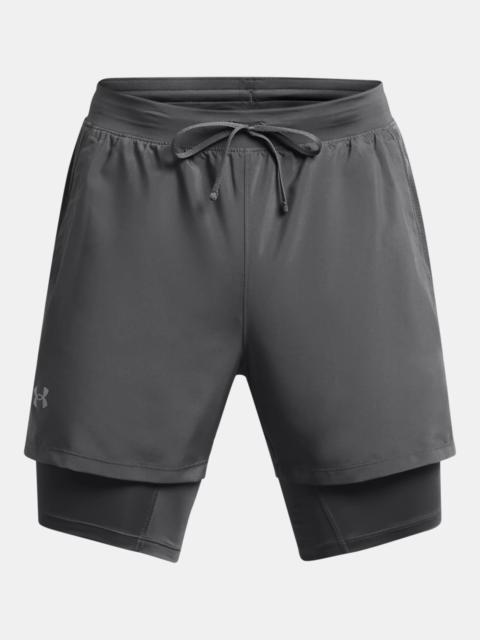 Under Armour Men's UA Launch 2-in-1 5" Shorts