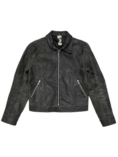 💥BestOffer Vintage Hysteric Glamour Cowhide Leather Jacket