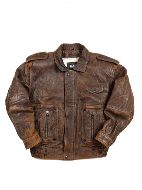 Other Designers Leather Jacket - Wind Armor Sheep Skin Leather Heavy Jacket Outerwear