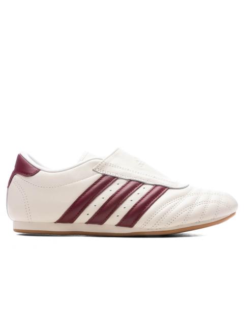 adidas Originals WOMEN'S TAEKWONDO - OFF WHITE/NOBLE MAROON/GUM