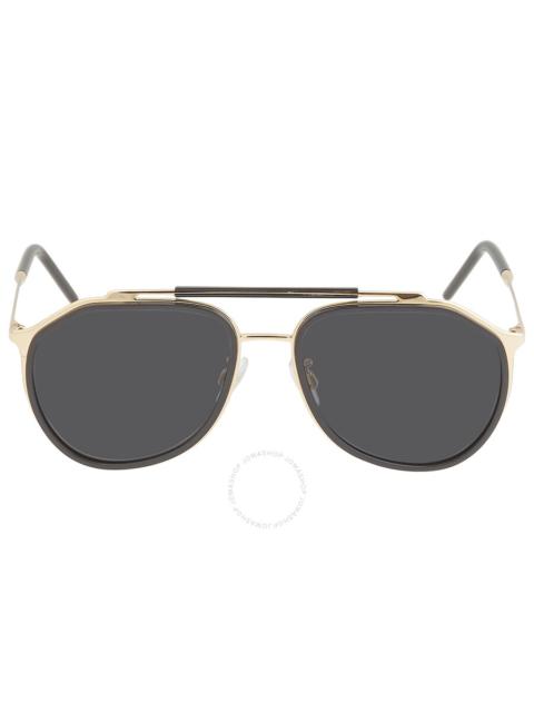 Dolce & Gabbana Dolce And Gabbana Dark Gray Pilot Men's Sunglasses DG2277 02/87 57