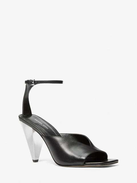 MICHAEL KORS Electra Leather Sandal