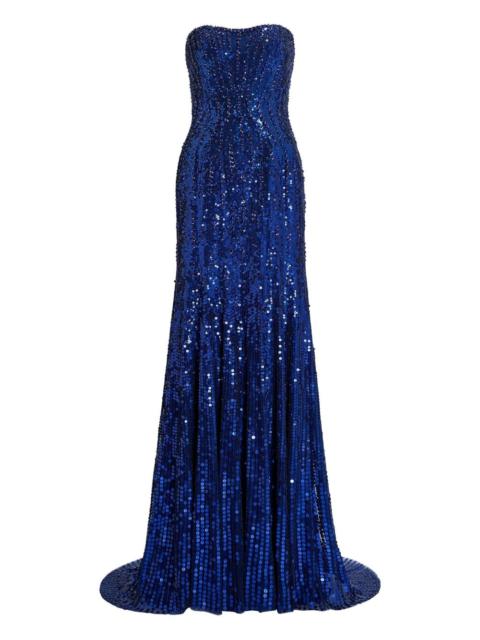 JENNY PACKHAM Sarai sequin-embellished maxi dress