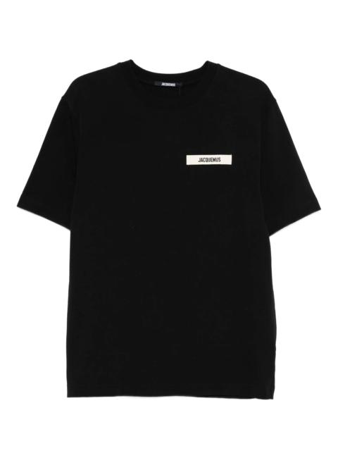 JACQUEMUS Jacquemus Le T-shirt Gros Grain T-shirt