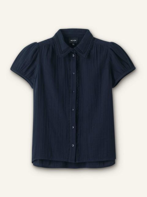 ME+EM Summer Trim Blouse