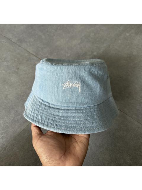 Stüssy STUSSY BUCKET HAT CONTRAST STITCH LIGHT BLUE
