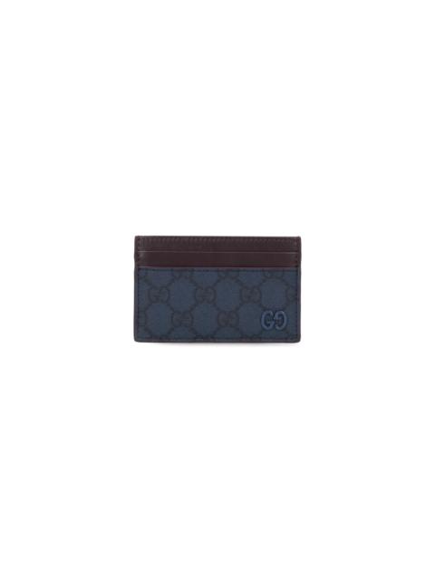 GUCCI "GG SUPREME" CARD HOLDER
