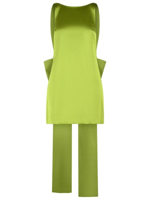 self-portrait Self-Portrait Amibo Mini Dress Green Women