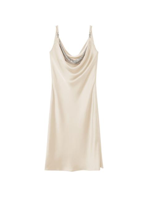 VERSACE Medusa-plaque midi dress