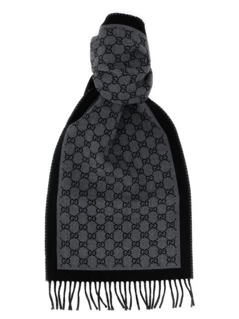 GUCCI Gucci Men Gg Jacquard Scarf