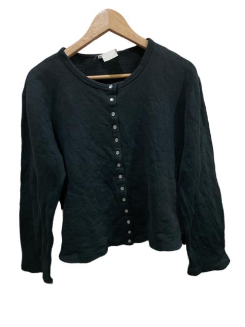 Other Designers Agnes B. - Agnes B Homme Pearl Snap Button up Cardigan