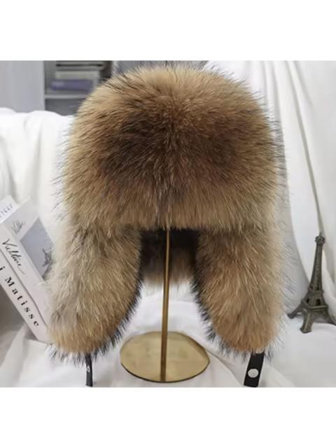 Other Designers Japanese Brand - Real Fur Ushanka Winter Russian Hat Size L