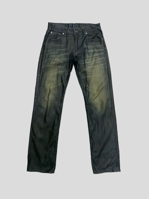 Other Designers Vintage - BACK NUMBER Japan Waxed Denim Pant