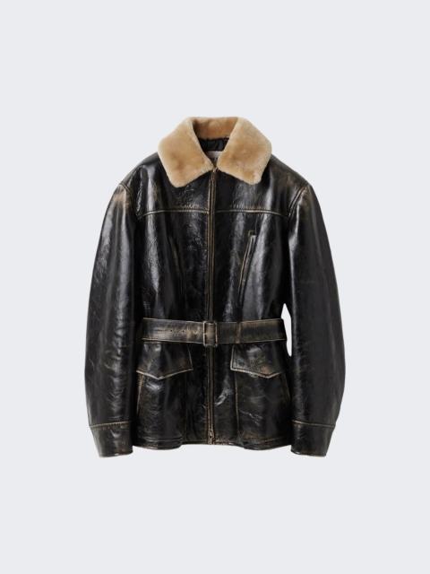 Miu Miu Caban Jacket Nero